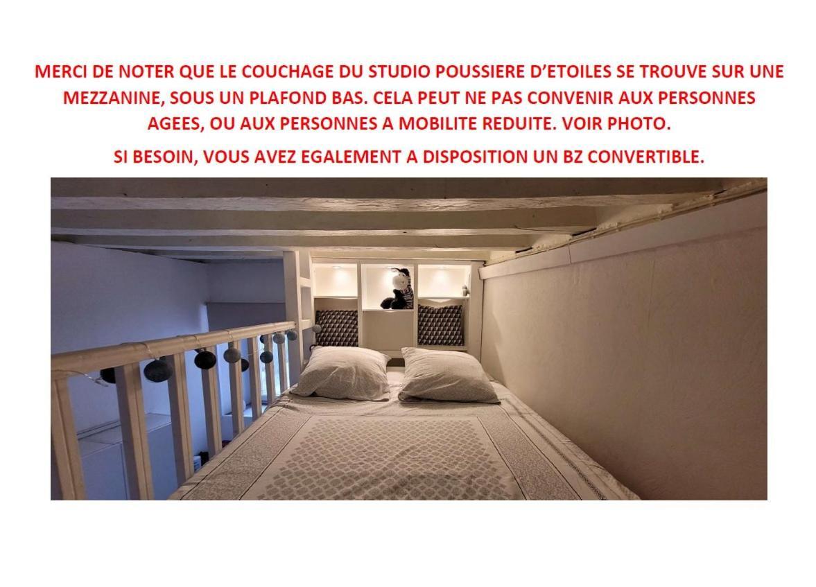 Des Histoires D'Anges - Cote Ville - 2 Meubles Classes - Accueil Velo تورنو المظهر الخارجي الصورة